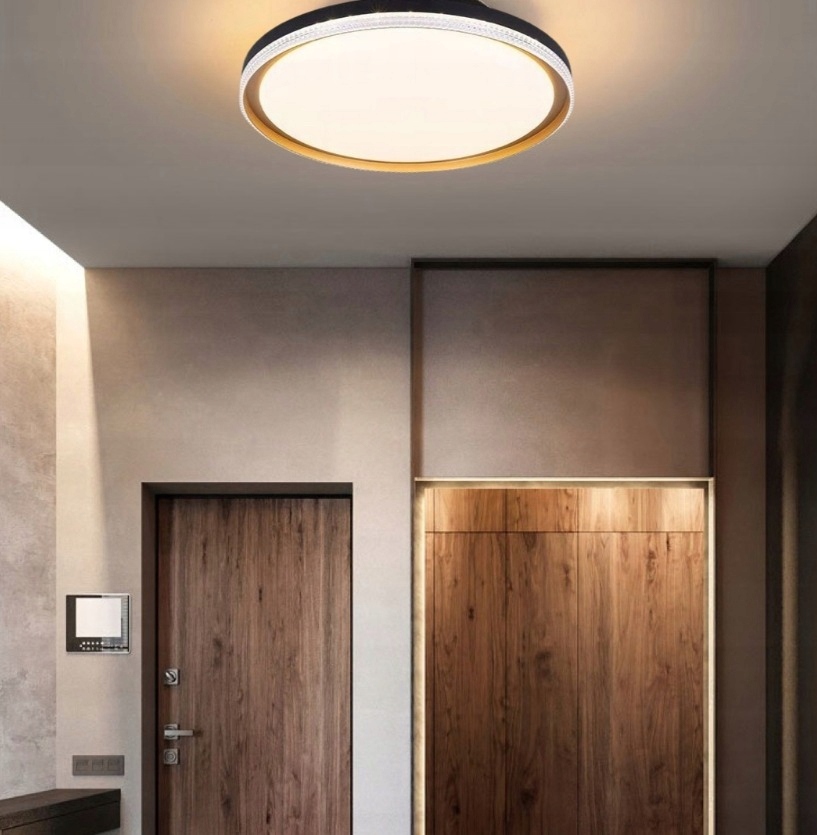 LAMPA SUFITOWA PLAFON LED 36W 40cm KRYSZTAŁY Marka inna