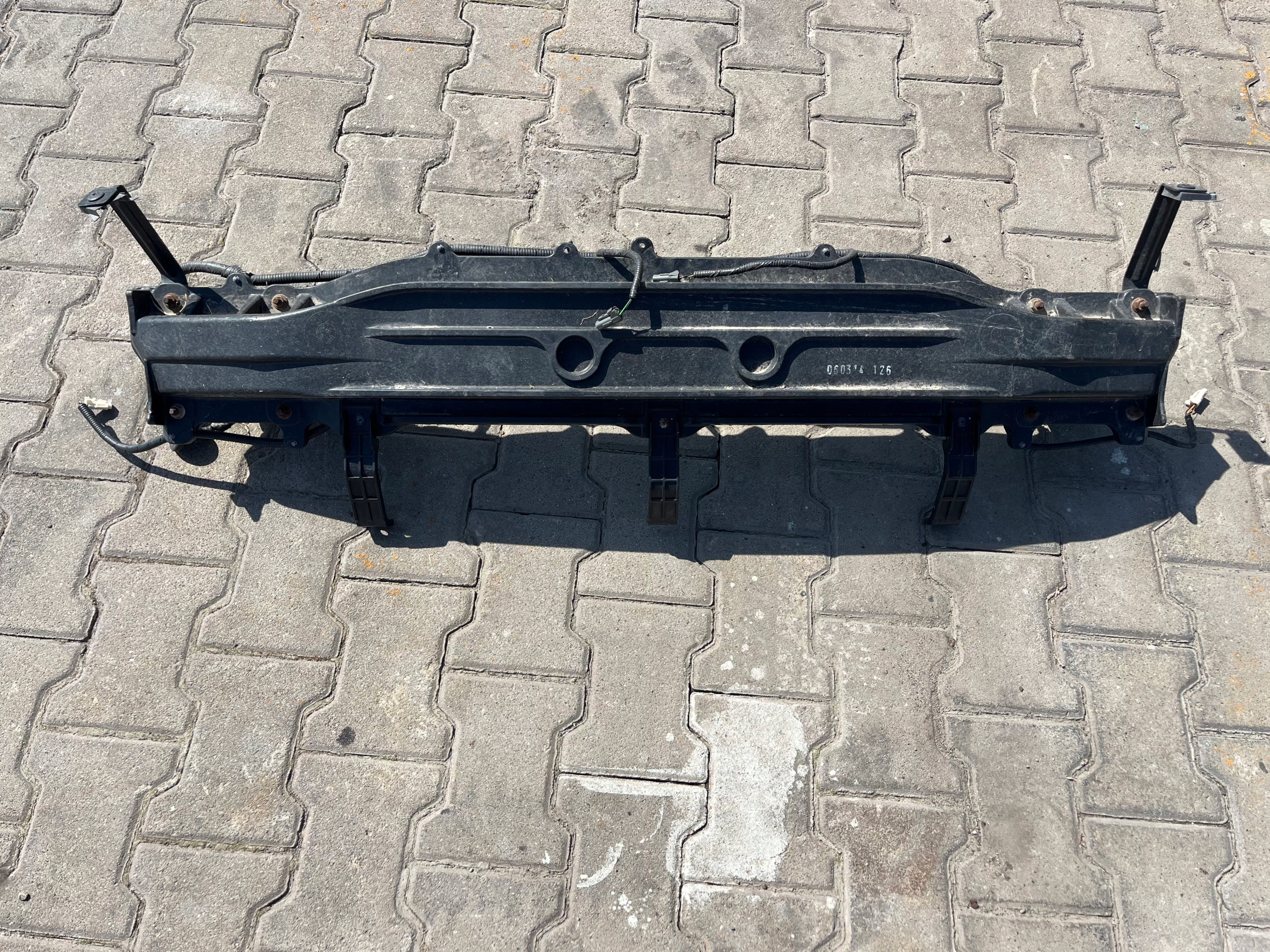 Hyundai I30 II bumper support rear part