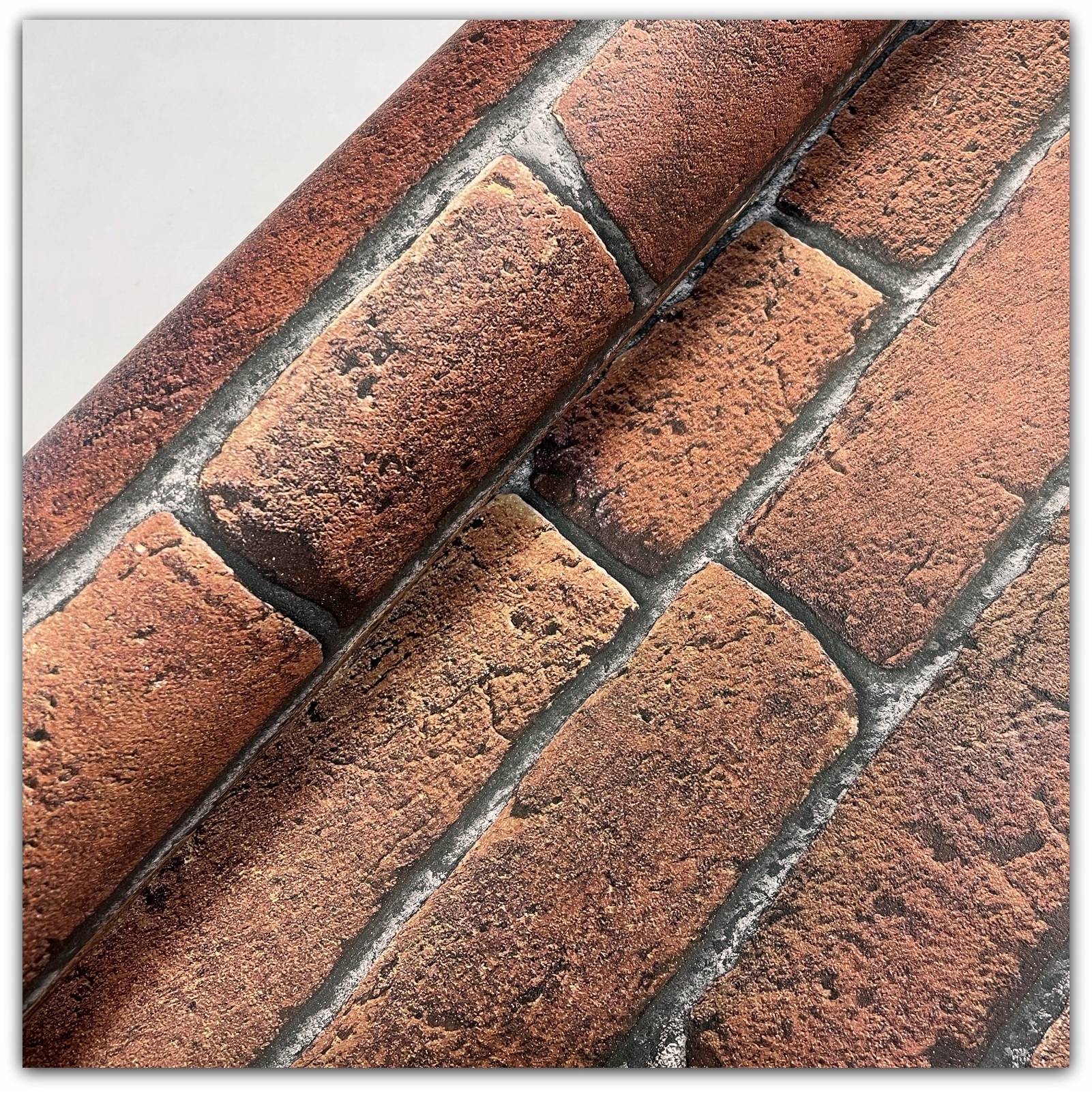 

Tapety Cegła W Cegłę Czerwona 3D Ugepa