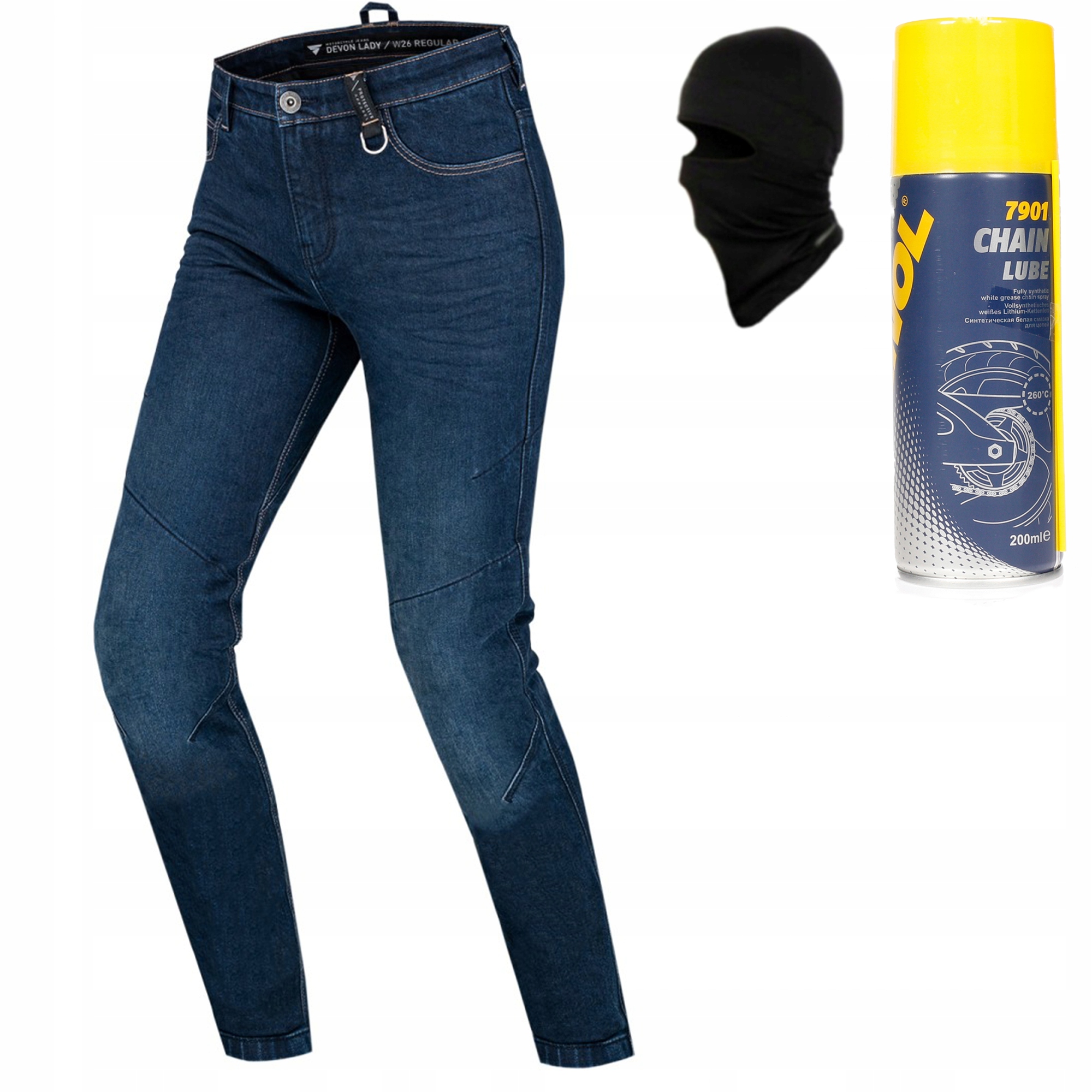 Damskie Jeansy Spodnie motocyklowe SHIMA Devon 30L Rozmiar 30/32