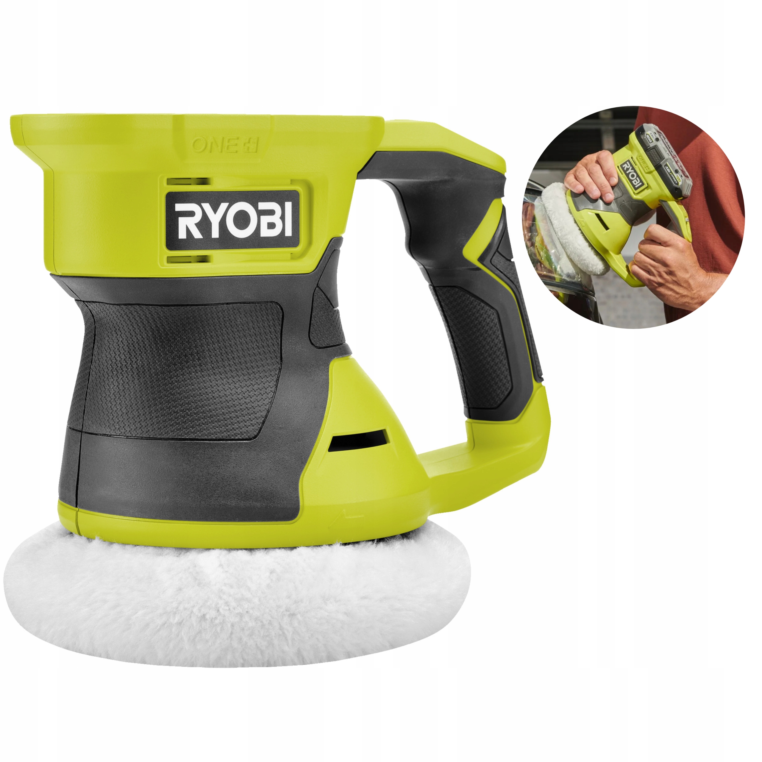 

Ryobi Polerka Akumulatorowa RBP18150-0 15CM 18V