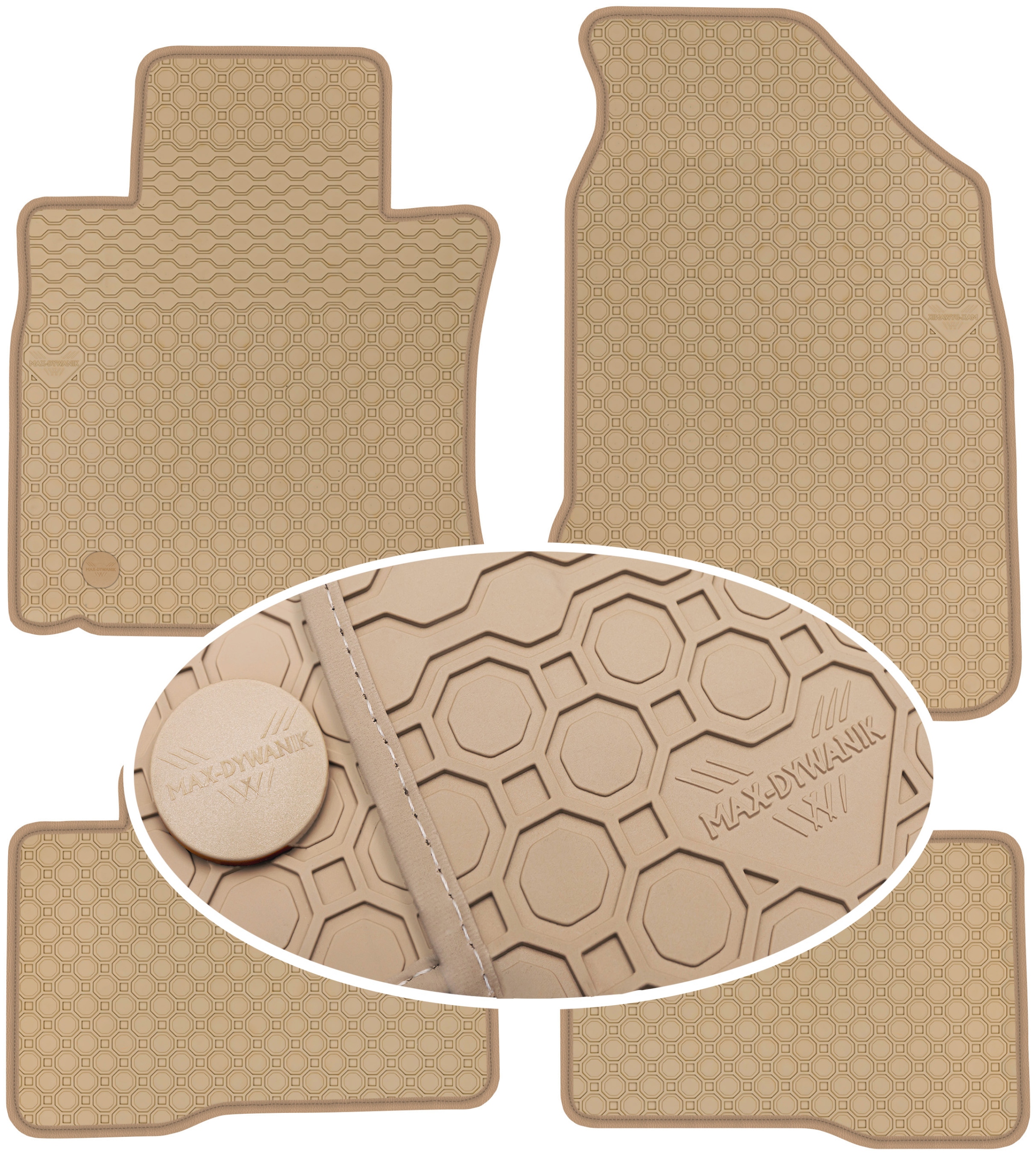 SsangYong Tivoli Crossover 2015 Gumové rohože PrimeLiner