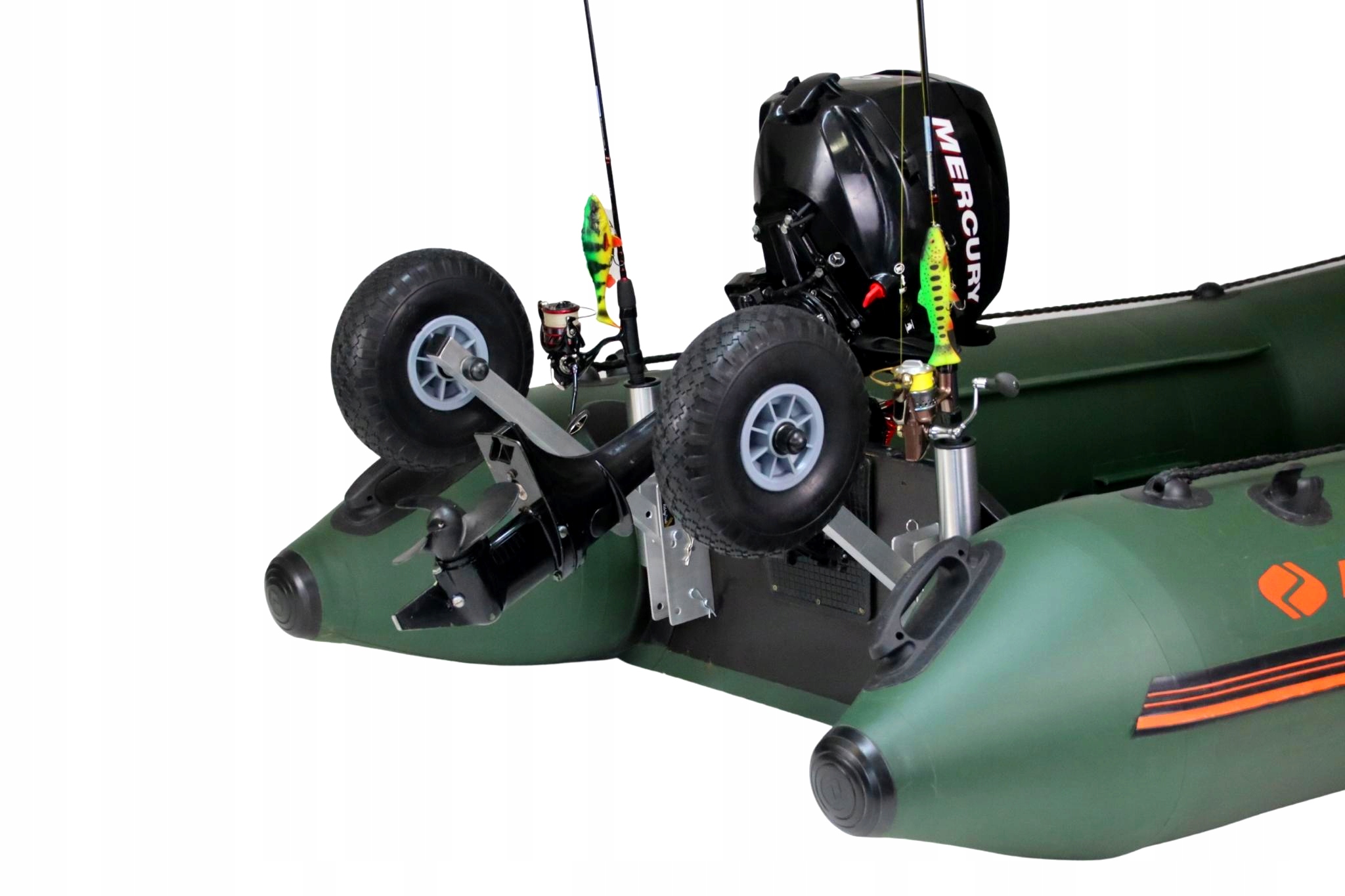 Koła Do Pontonu 28cm Kolibri Bark Pełne 2 Uchwyty