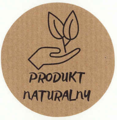 

Naklejki kraft Produkt Naturalny 4 cm 105 szt