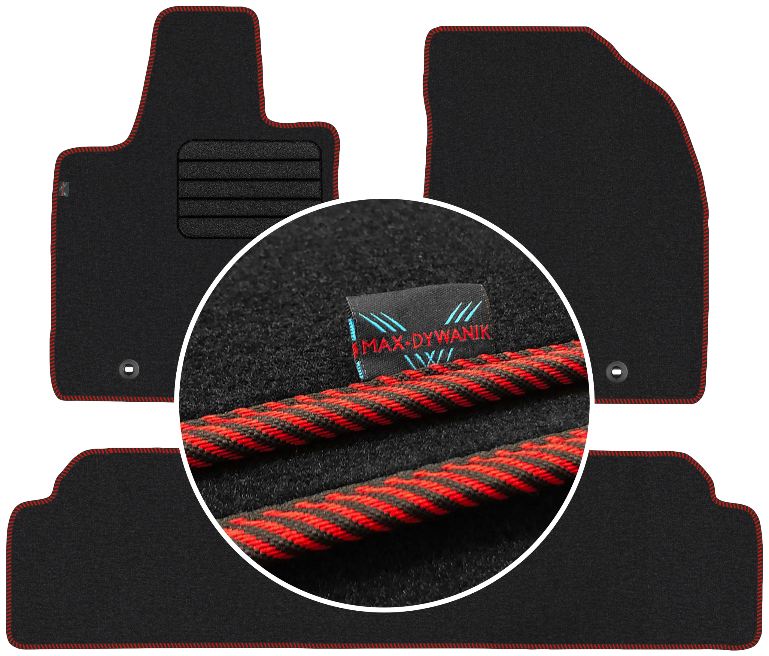 Lexus Rx III Fl 2012-2015 Velurové autokoberce Koberce do auta