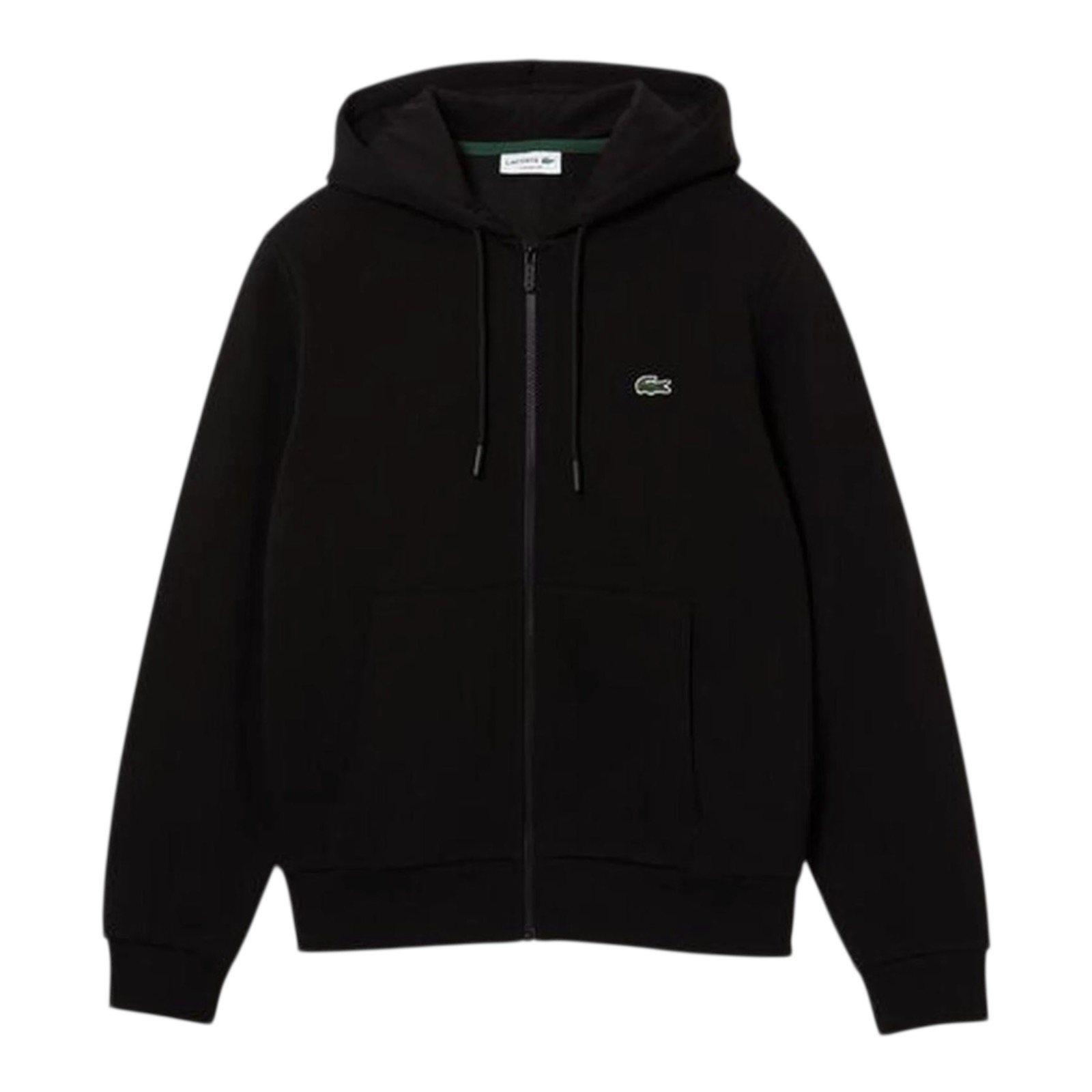 Pánská mikina s kapucí Lacoste SH9626 Černá velikost XL