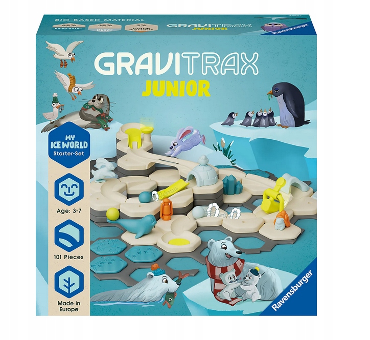 Tor Kulek Ravensburger GraviTrax Junior Zestaw Startowy Ice World 270606 3+