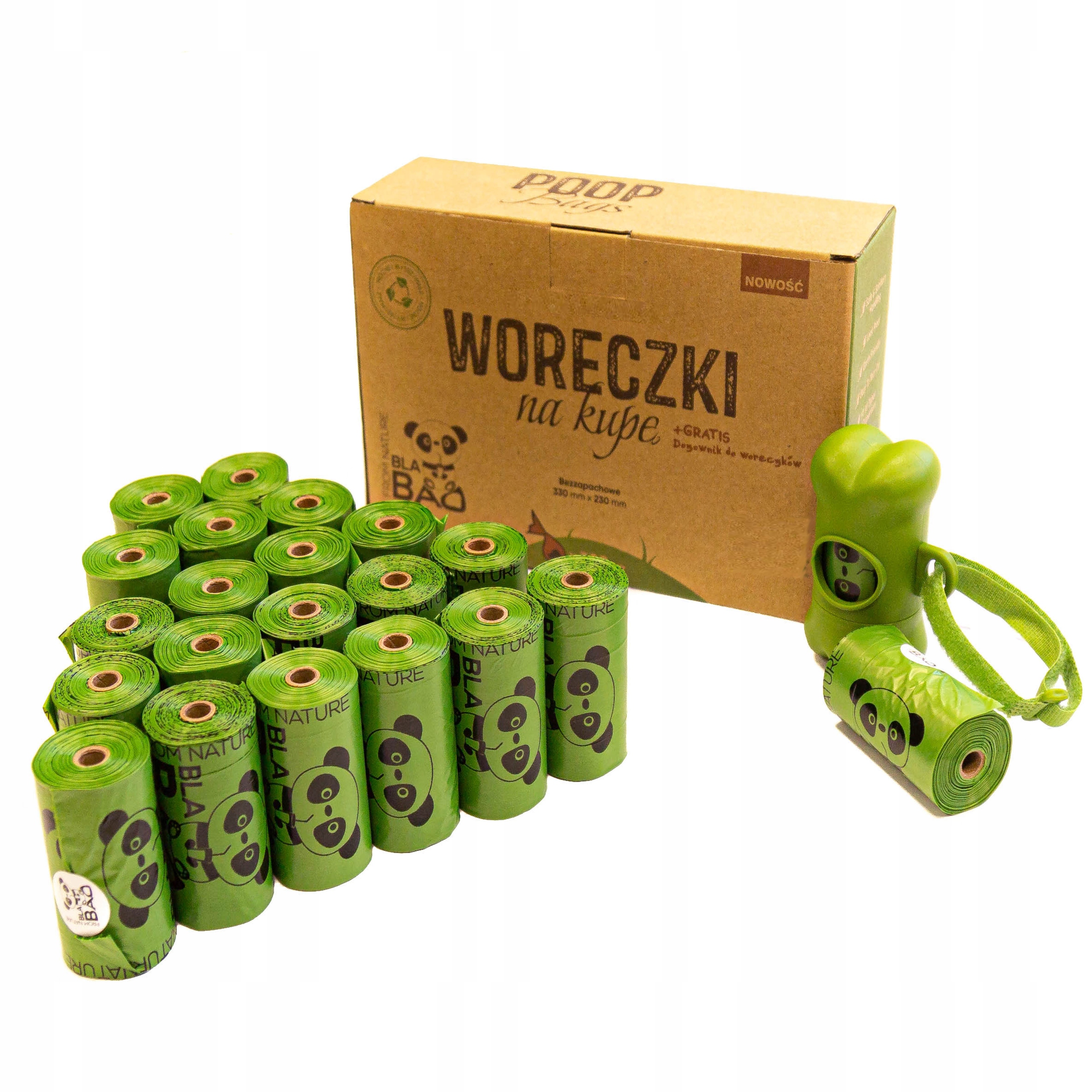 

Worki Woreczki na psie kupy odpady odchody 300szt