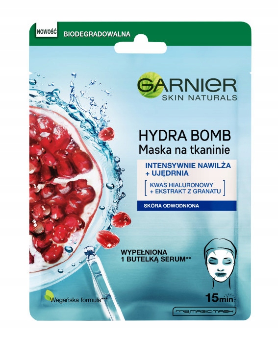 

Garnier Hydra Bomb Maska do twarzy Granat Kw Hial