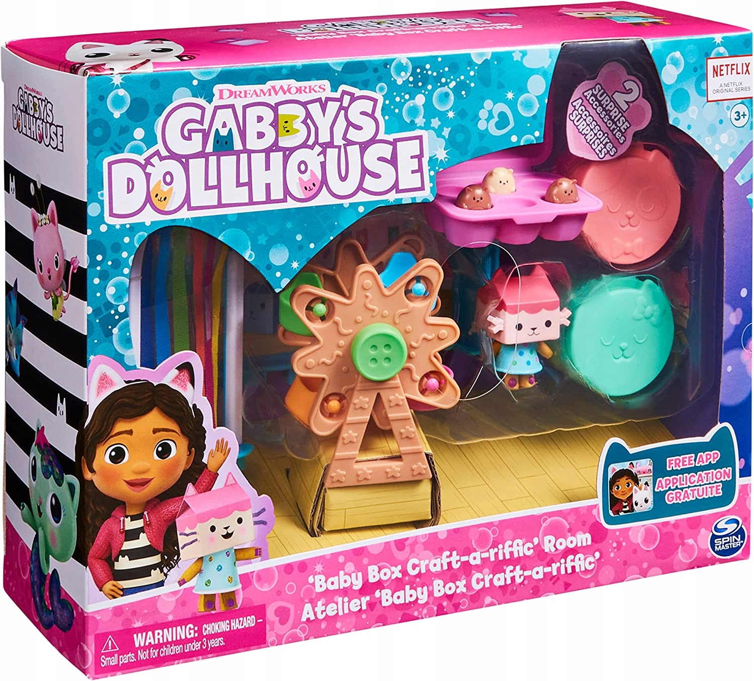 

Gabby's Dollhouse Gabi Koci Domek Craft room