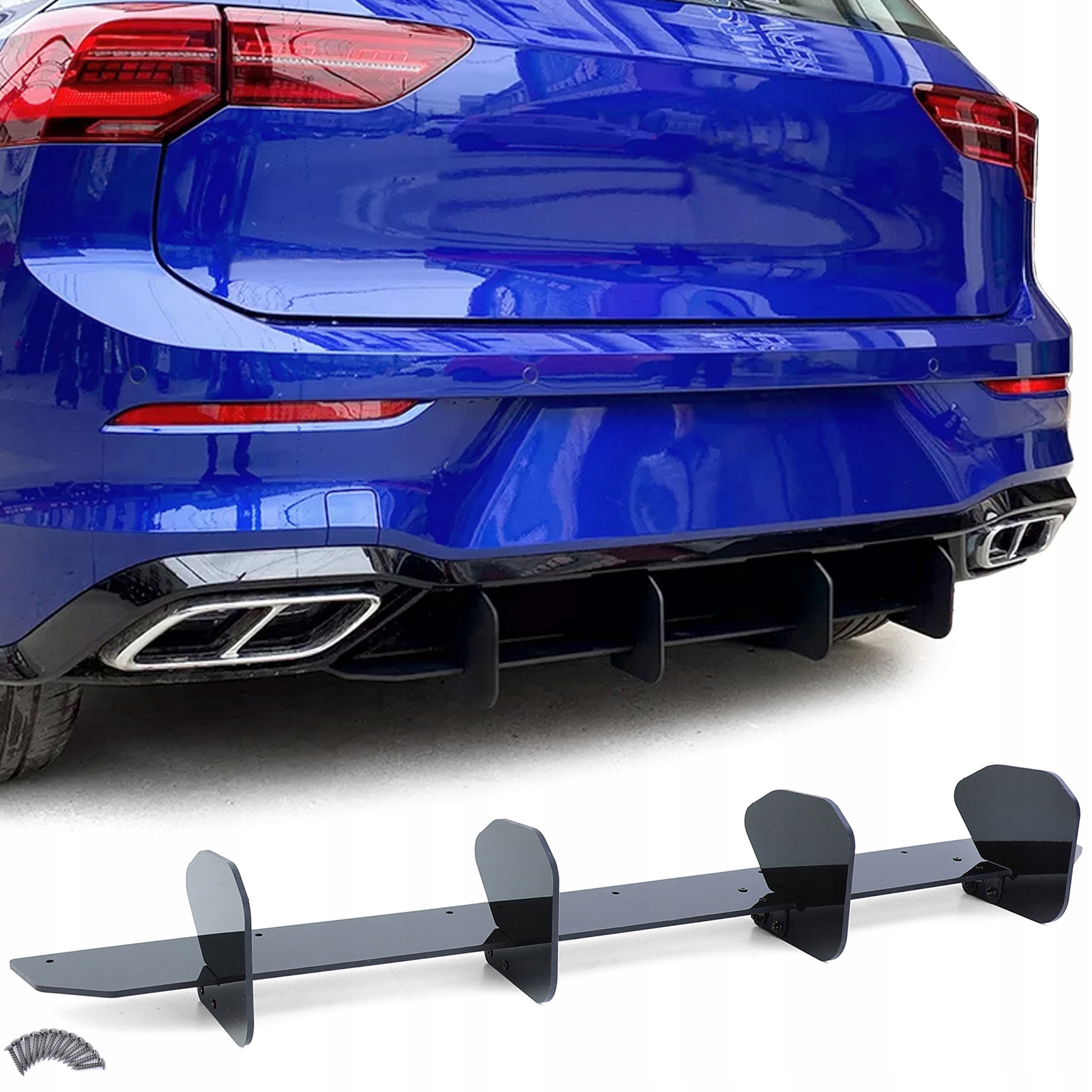 DYFUZOR SPOILER VW GOLF 8 19+