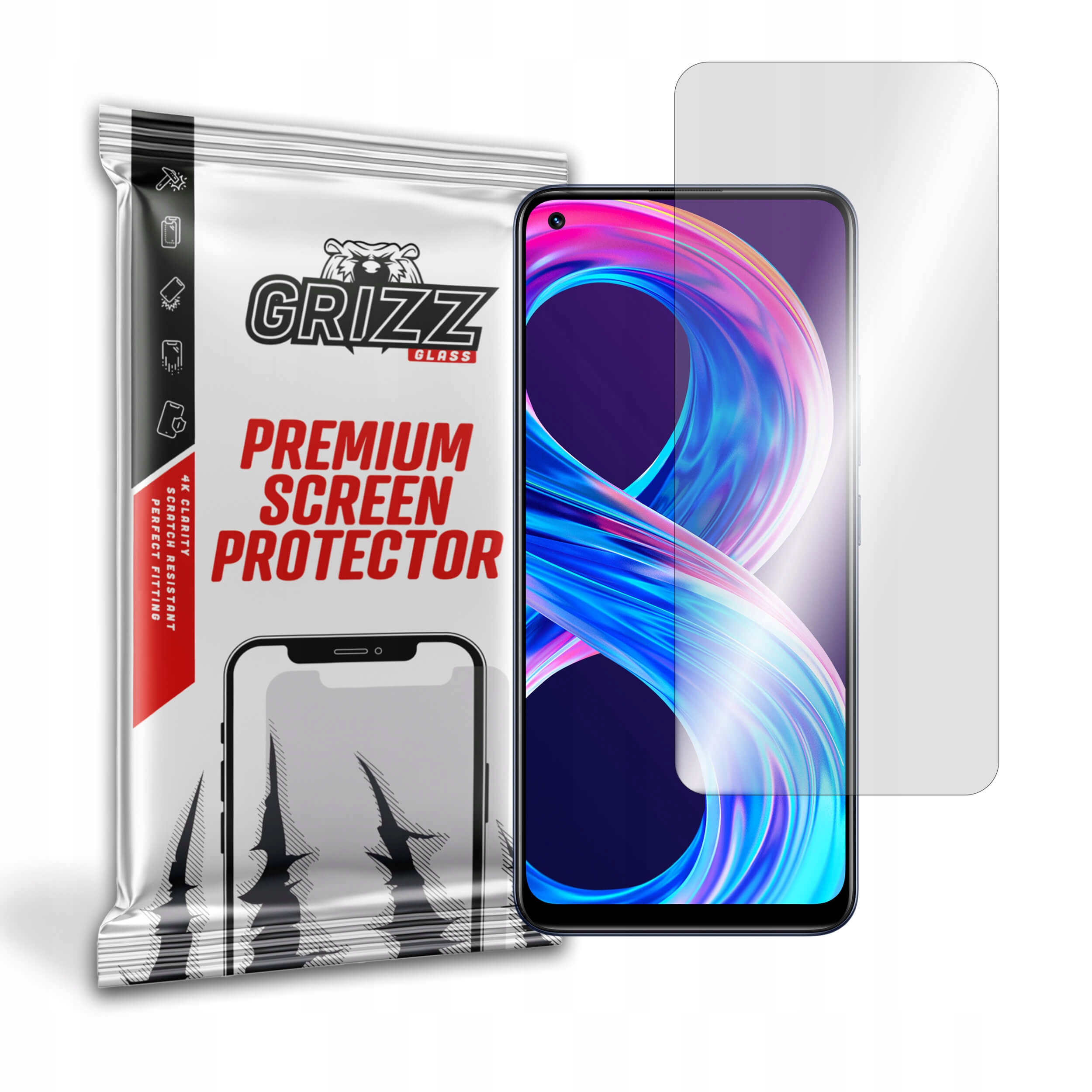 

Szkło hybrydowe na ekran do Realme 8 5G