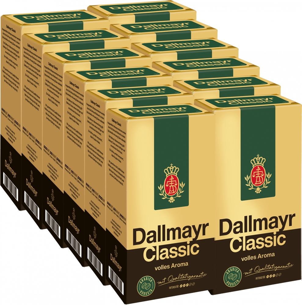 Kawa mielona Arabica Dallmayr Classic 500 g x12