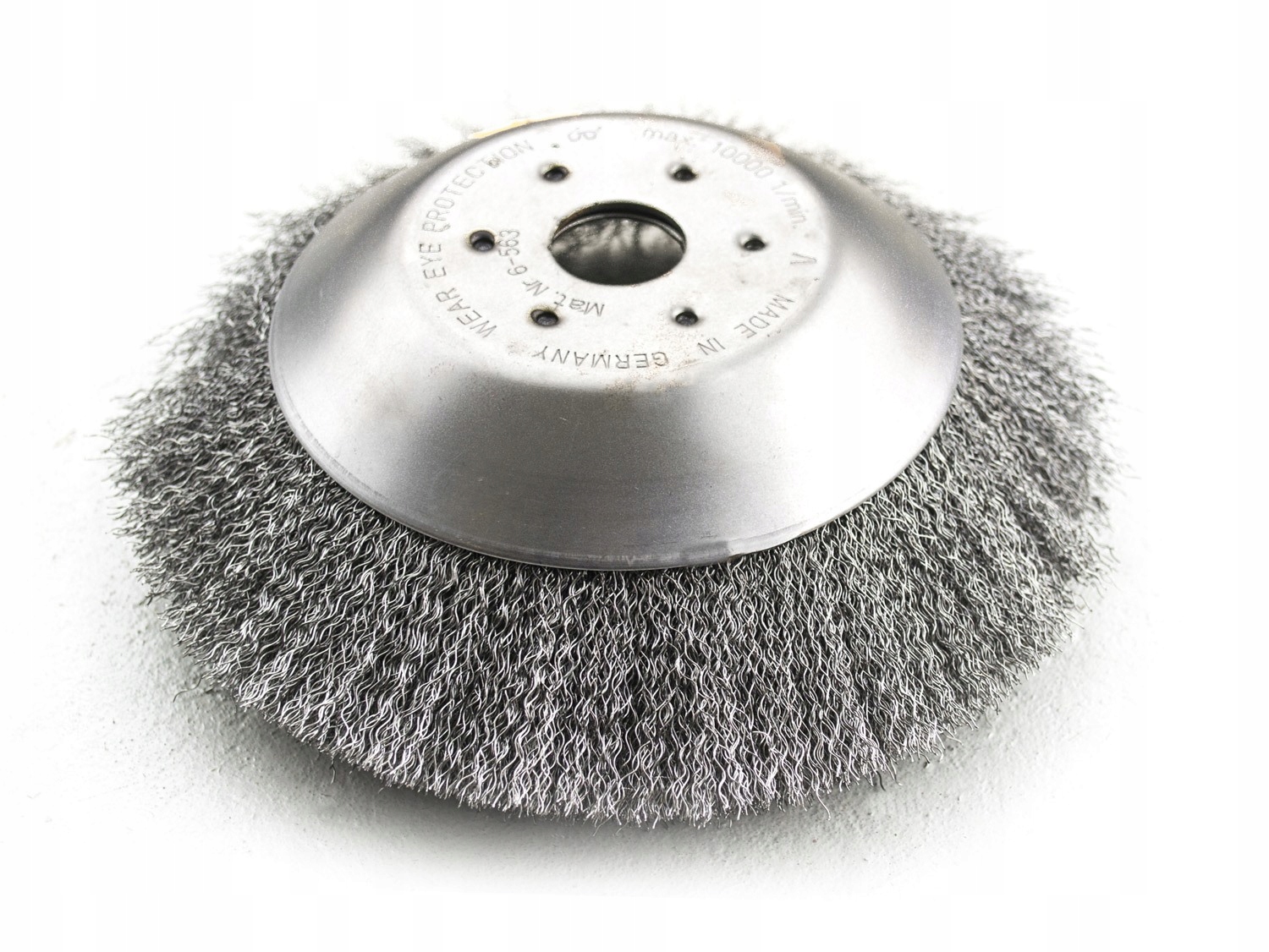 DRUCIAK TARCZA SZCZOTKA DRUCIANA DO KOSY CHWASTY MIĘKKA Marka Powermat