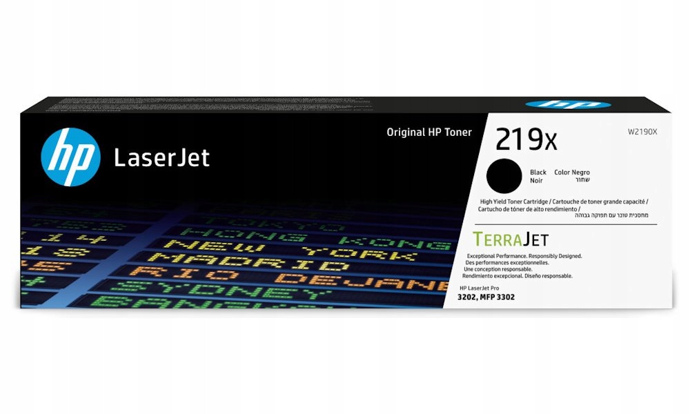 Hp toner originální 219X černý, high capacity, 3200str.