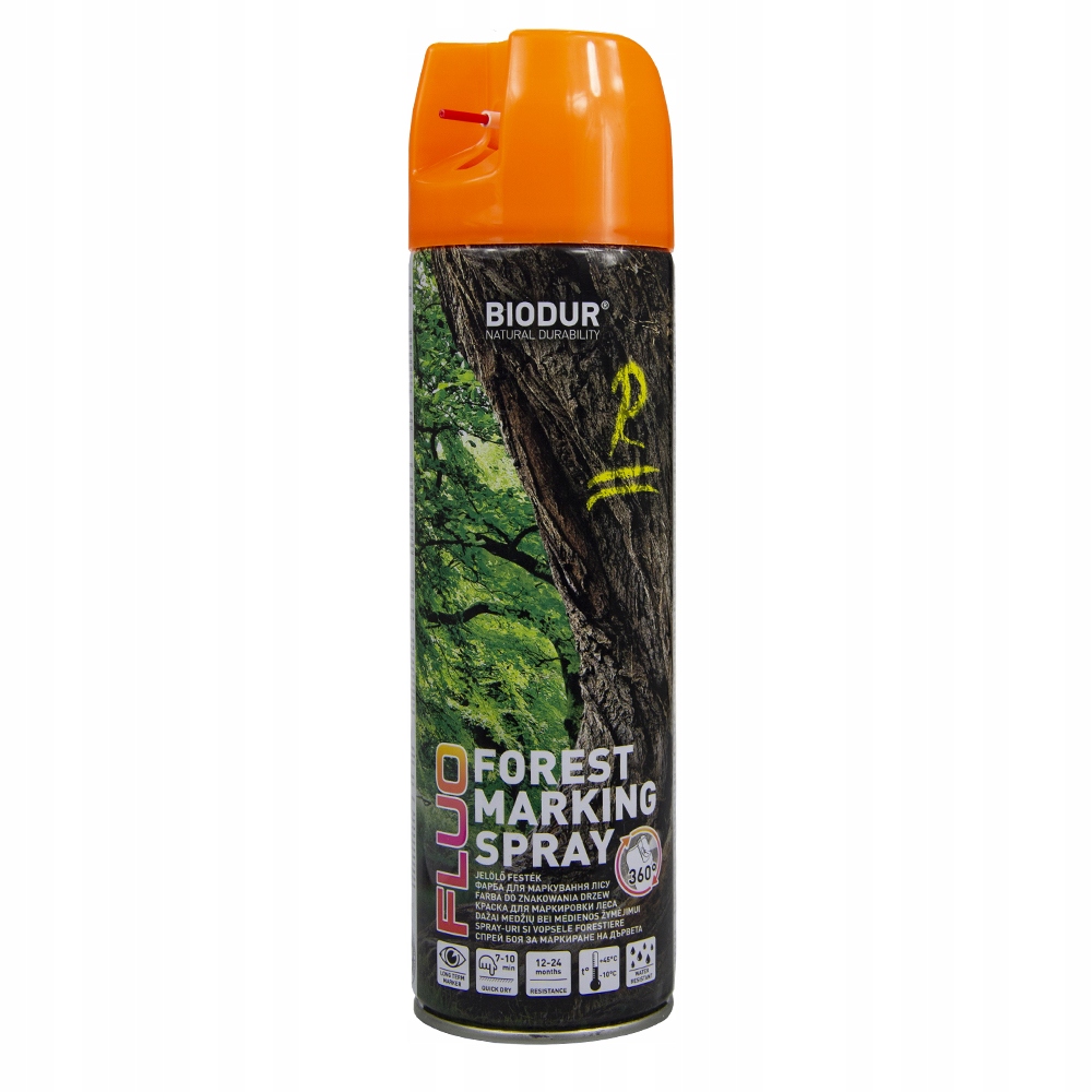 

Farba do znakowania drzew pomarańczowa 500 ml