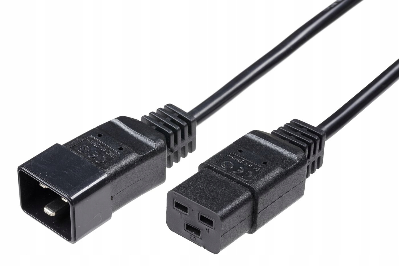 Napájecí kabel MicroConnect 5m C19-C20 16 A