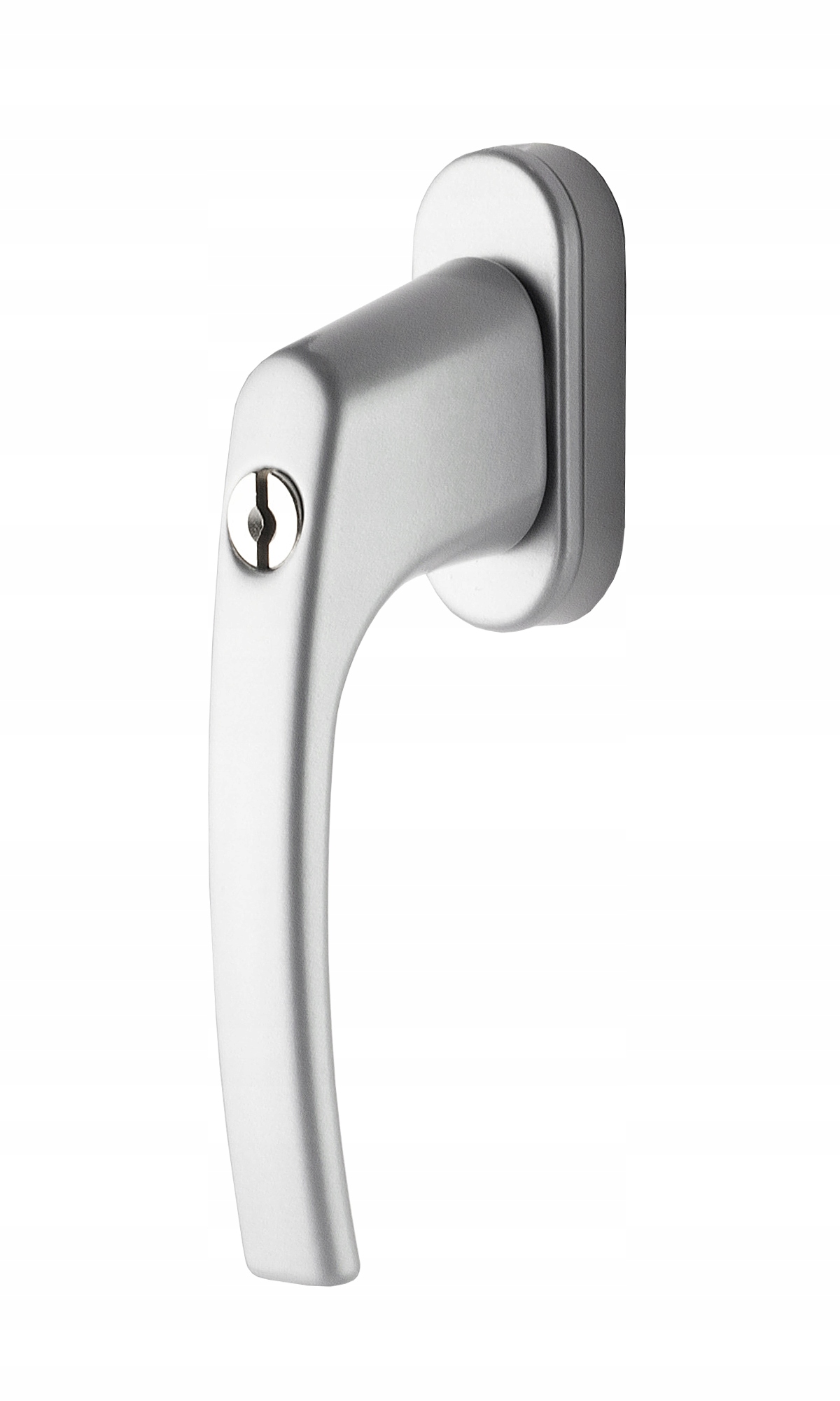 KLAMKA OKIENNA Z BLOKADĄ Z KLUCZYKIEM Z ZAMKIEM