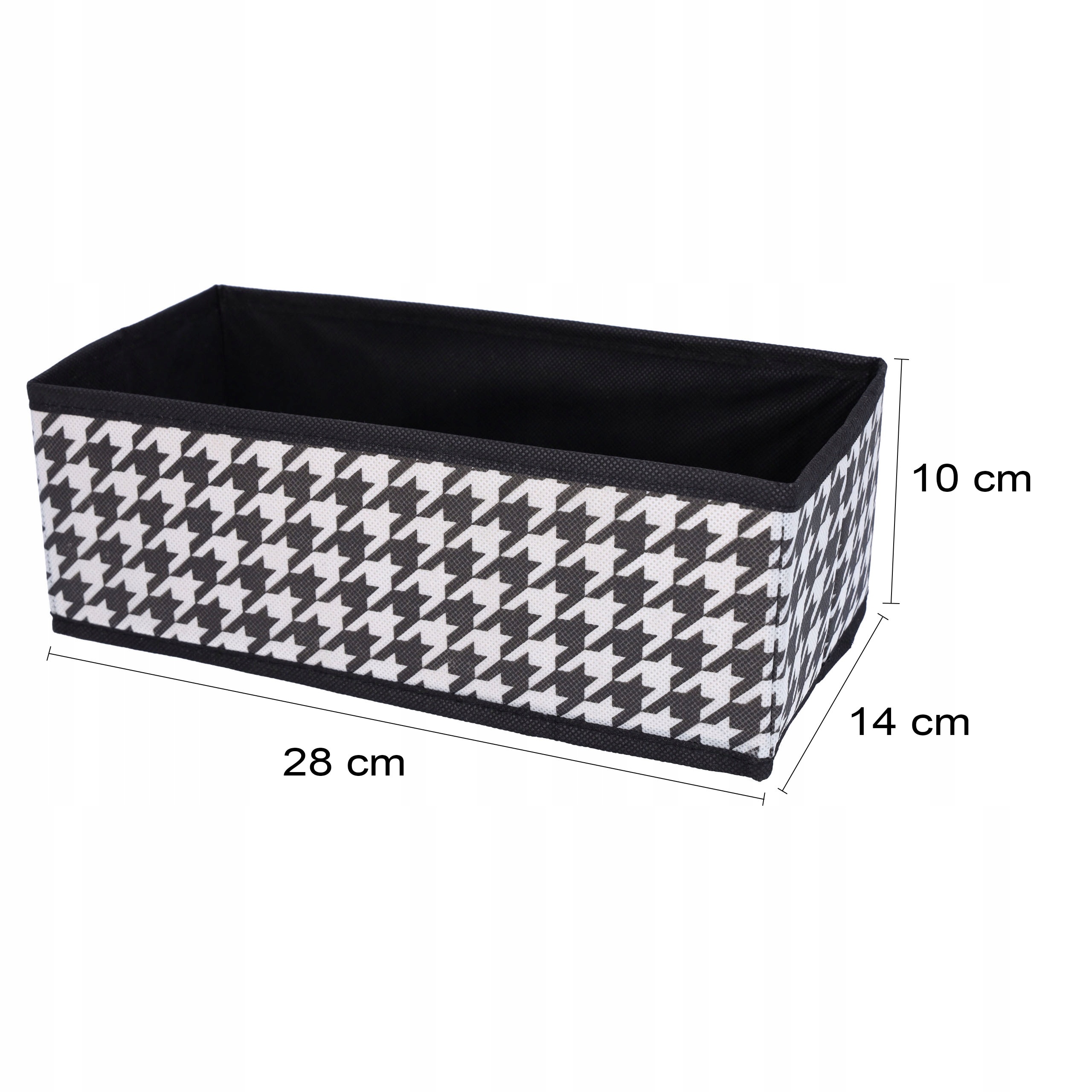 ORGANIZER DO SZAFY tekstylny pojemnik na bieliznę zestaw x2 kosz pudło Marka Cadro