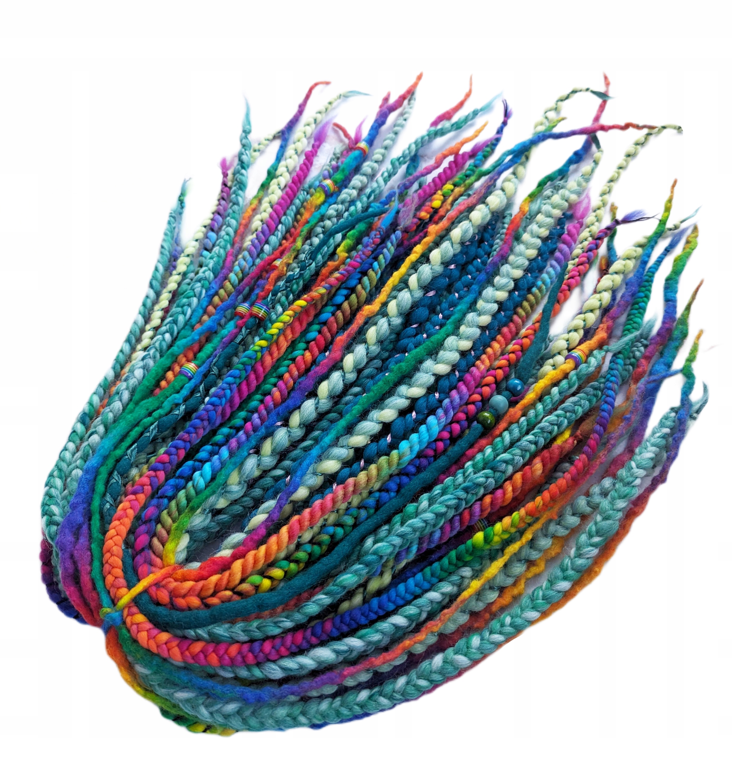 Vlněné pastelky, duhové, barevné, Duhová Fantazie, 40 kusů