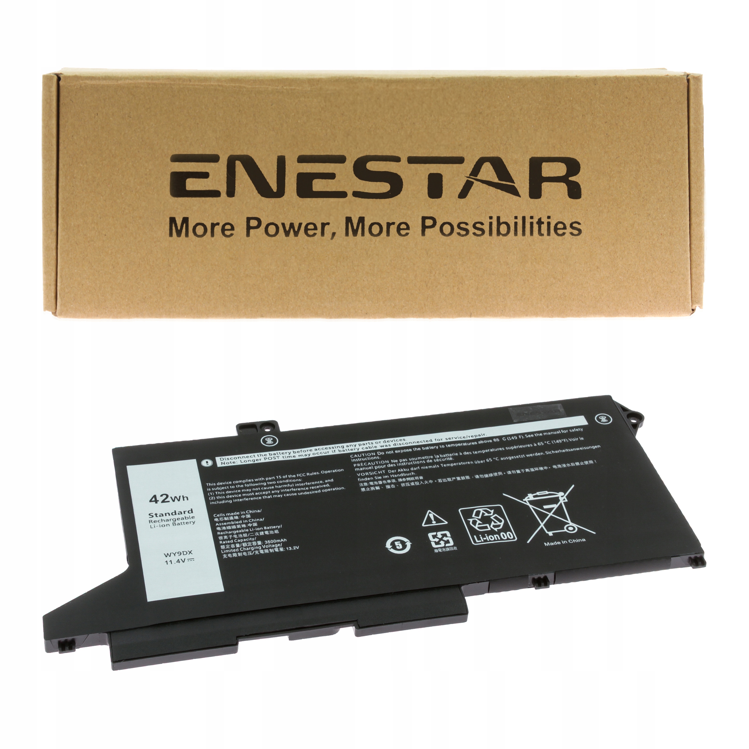 Premium bateria do Dell 005R42 0WK3F1 WY9DX Latitude 5420 5520