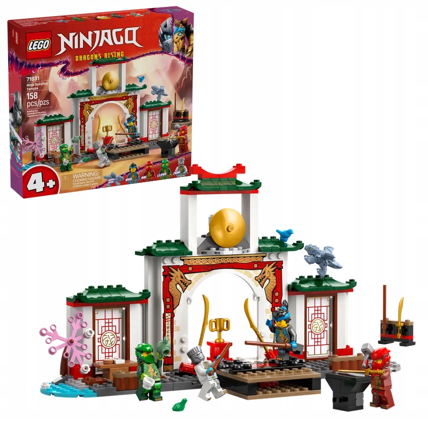 Lego 71831 Ninjago Chrám Spinjitzu ninja