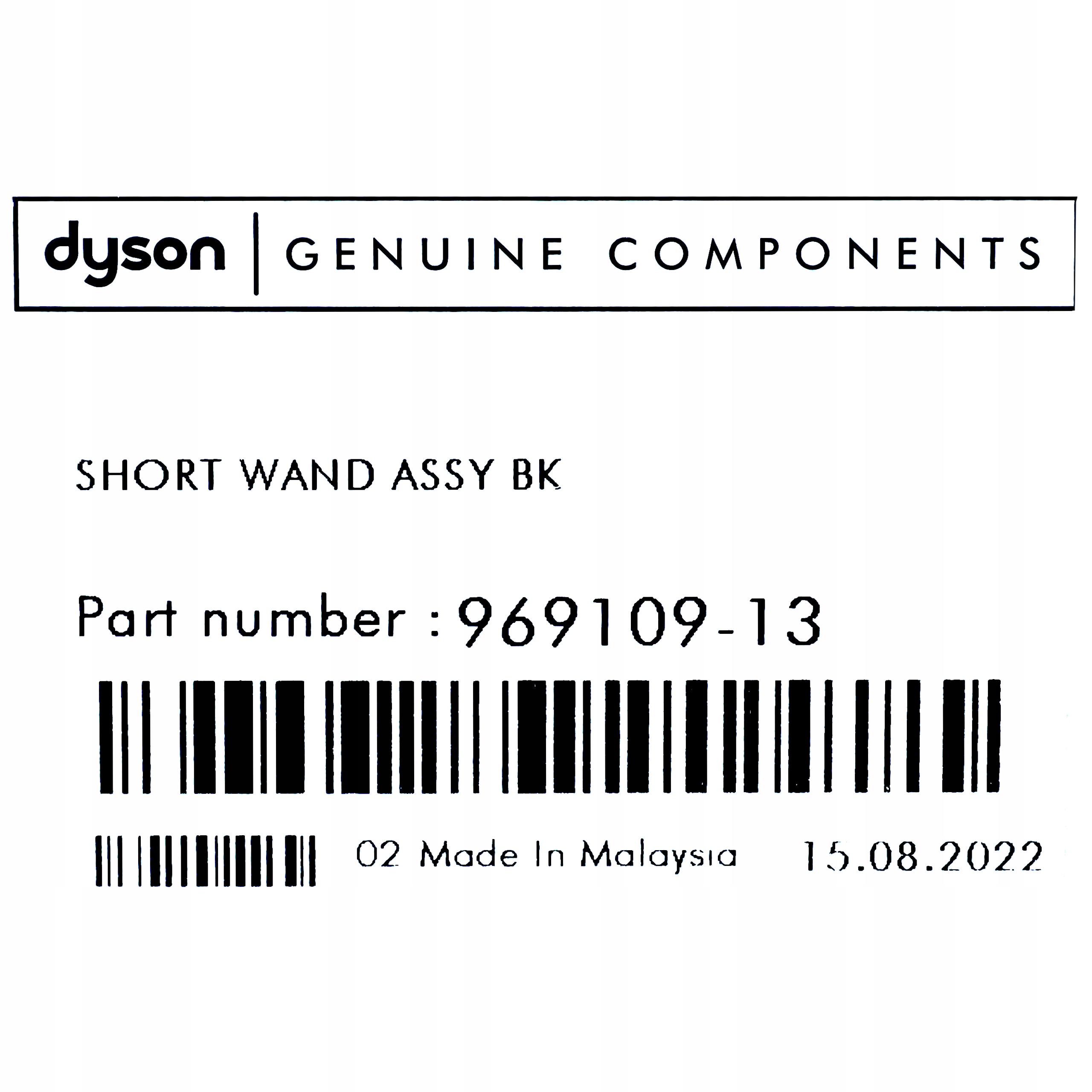 Oryginalna Rura do odkurzacza Dyson V10,V11,V15 Model V10,V11,V15