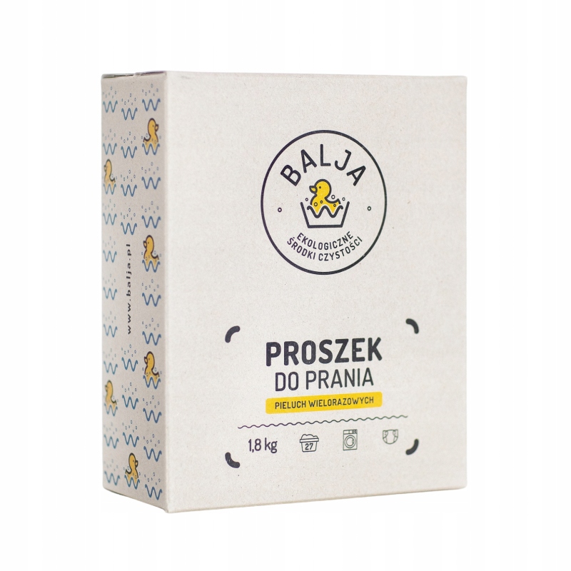 EKO proszek do prania pieluszek wielorazowych, 1,8 kg, BALJA