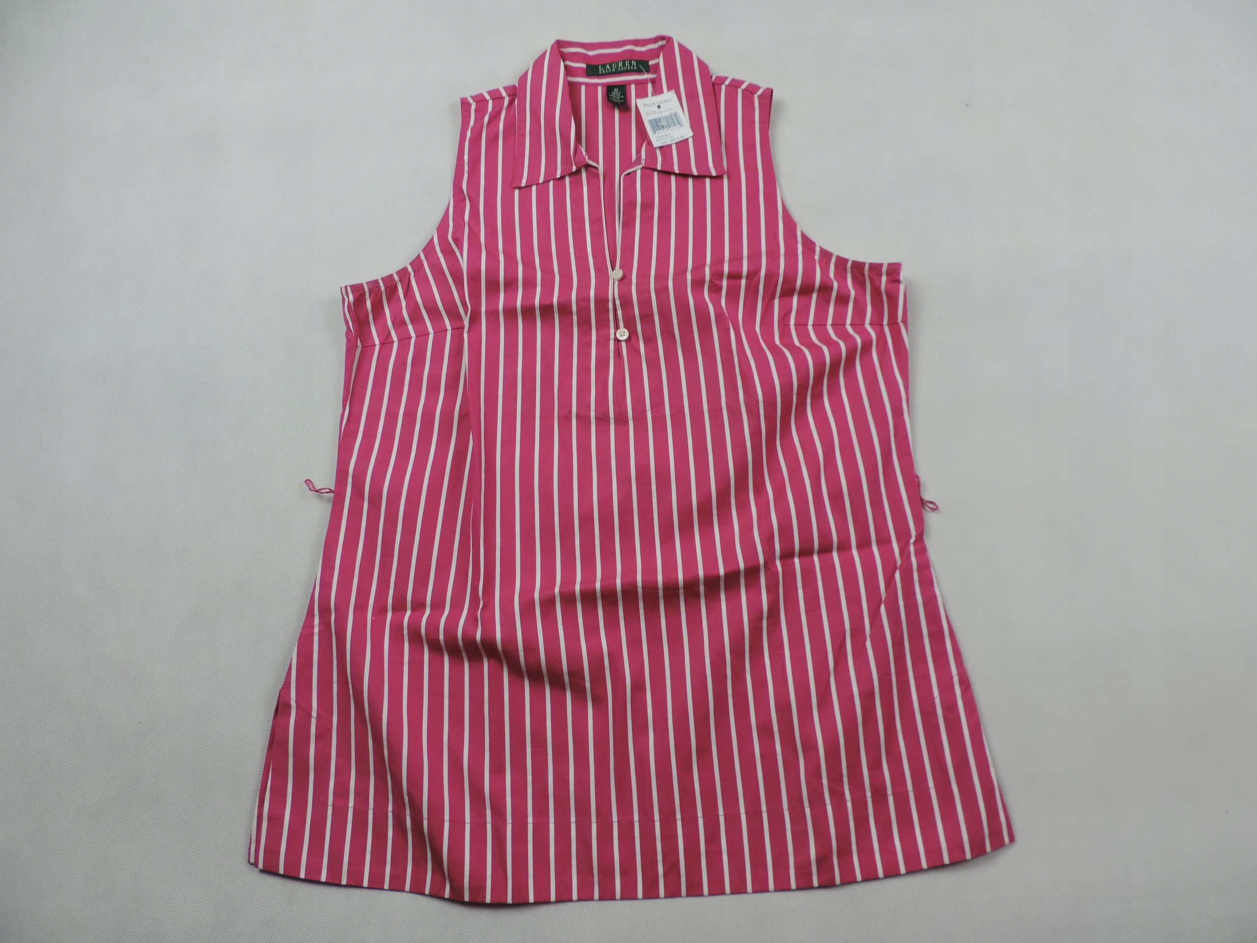 Ralph Lauren Bavlněná Košile Bez Rukávů, Nová