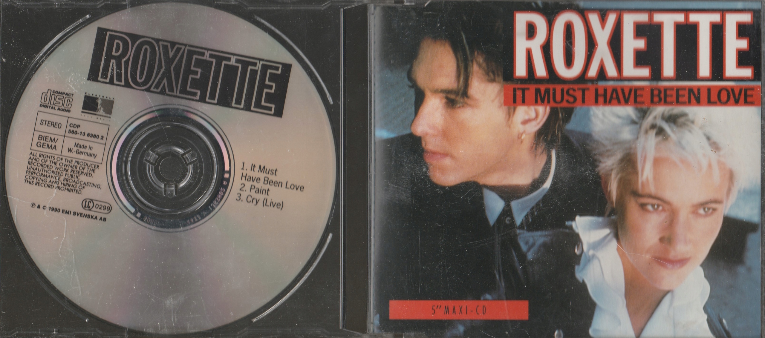 Roxette It Must Have Been Love Niska cena na Allegro