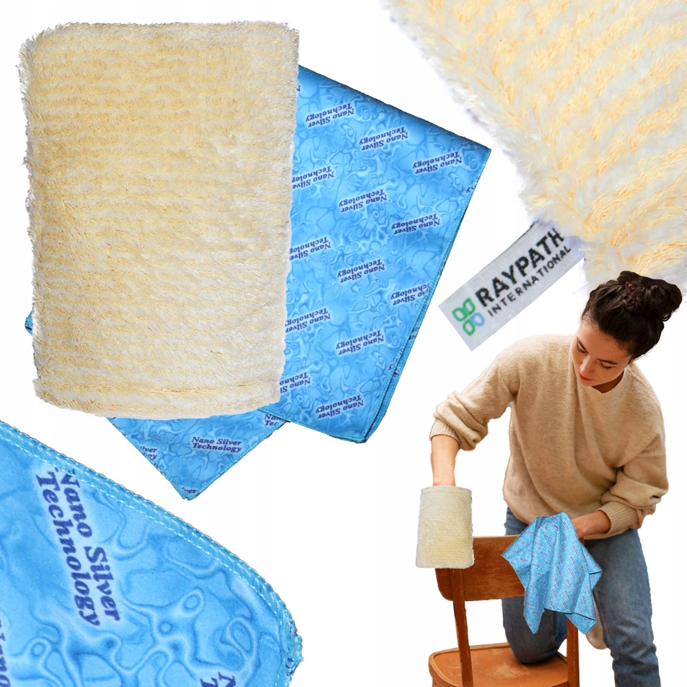 Levně Raypath Sada Rukavice Béžová na vlhko Roz M Čistič Sunbeam pro domácí spotřebiče