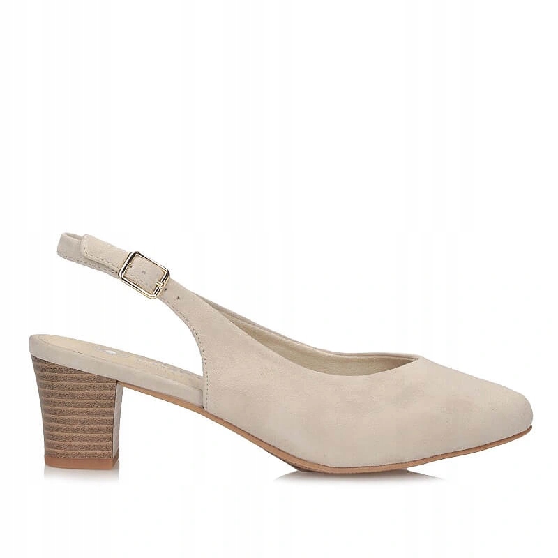 Módní dámské lodičky s odkrytou patou Rieker 44651-60