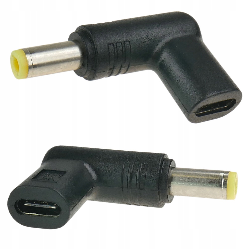 Przejściówka zasilania adapter wtyk Usb-c do 5,5x2,5mm Asus Acer Toshiba Pd
