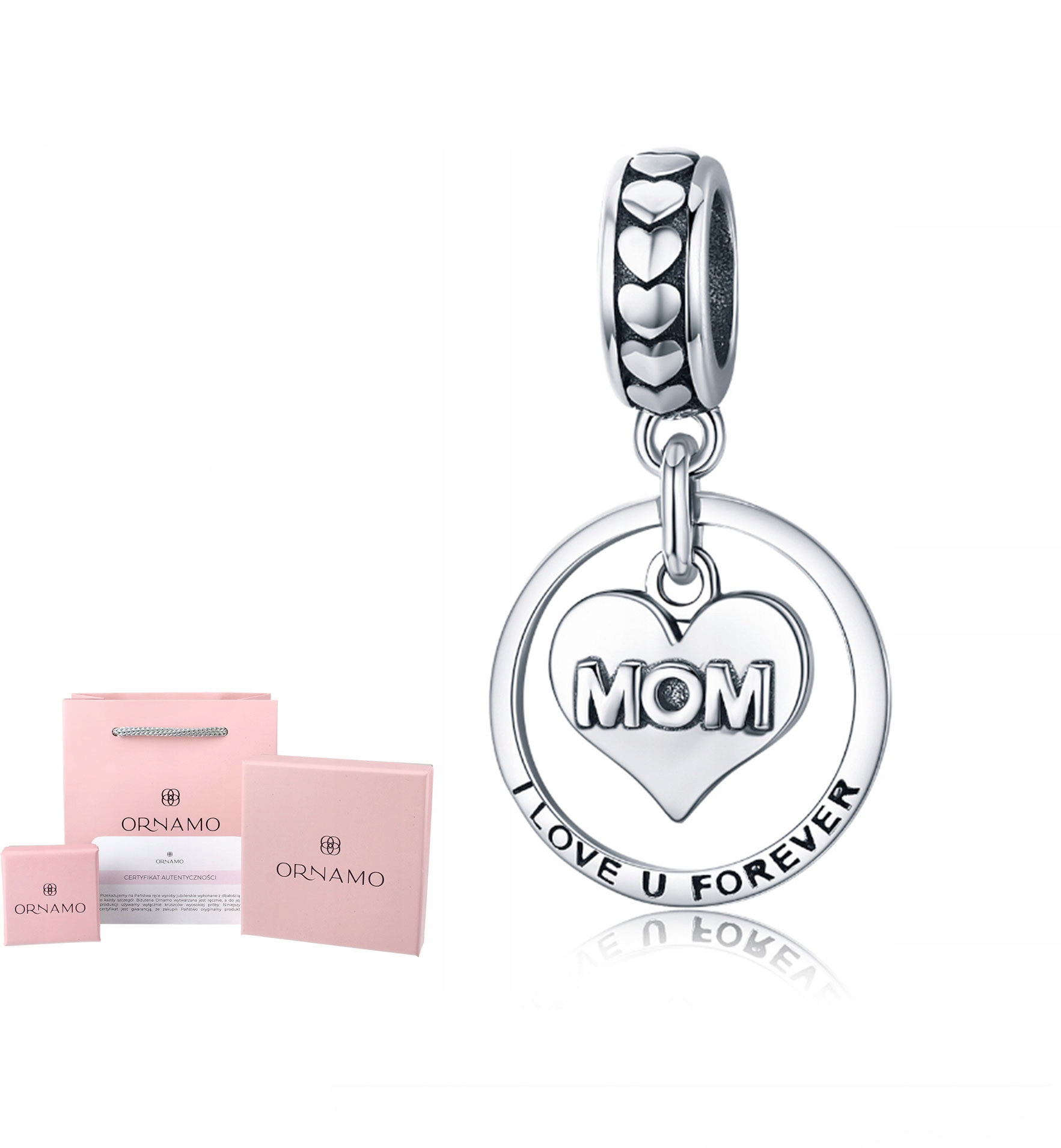

Charms Zawieszka Ornamo Mama Na Zawsze do Pandora