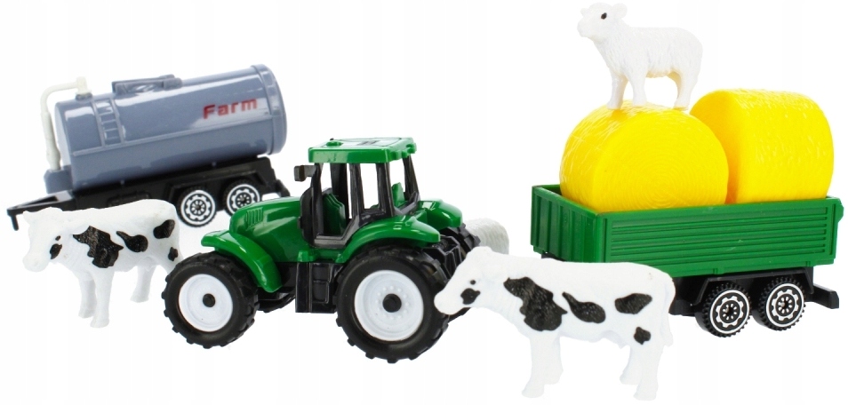 TRAKTOR FARMA RANCZO MASZYNY ROLNICZE PRZYCZEPA Płeć chłopcy dziewczynki