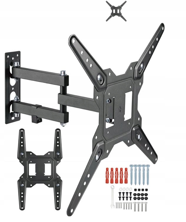Otočný Pohyblivý Držák Pro Televizor 40LL2A63DG Toshiba, Pevný Nástěnný
