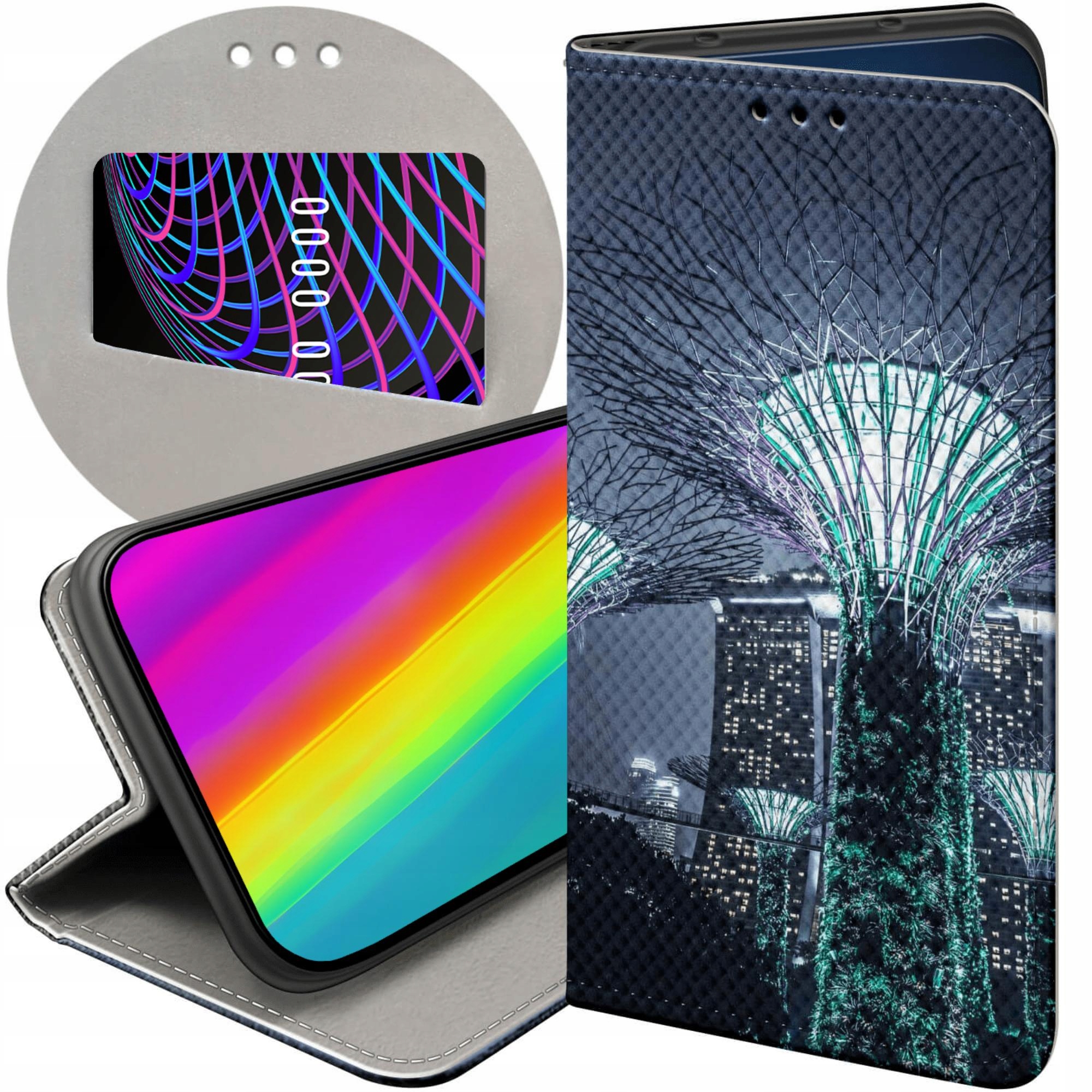 Etui Do Samsung A52 A52 5G A52S A52S 5G Miasta Architektura
