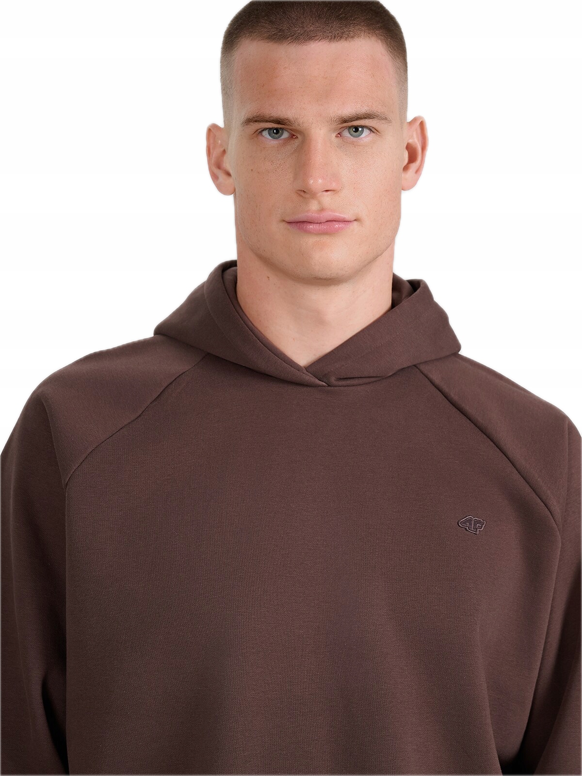 Bluza 4F 4FWSS25TSWSU1547-81S r.L Dresowa Męska Nowa Z Kapturem
