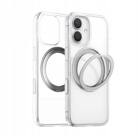 Torras Ostand Pro – pouzdro pro iPhone 17 kompatibilní s MagSafe (clear)