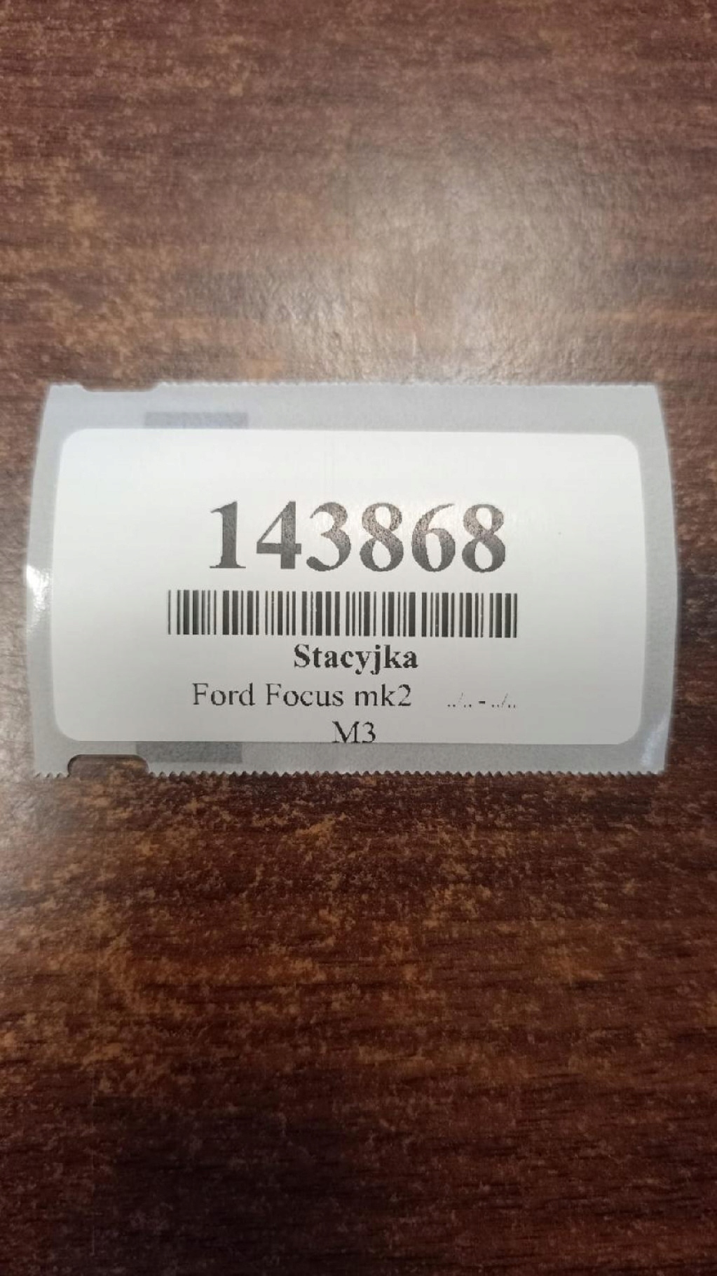 FORD FOCUS MK2 ignition key 3M513F880AE