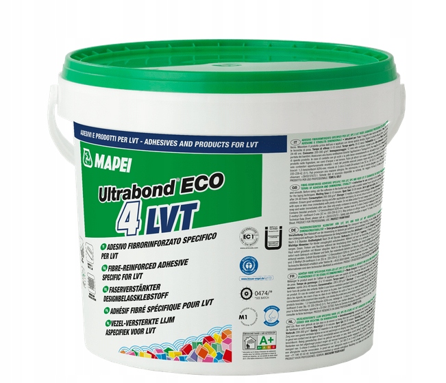 Klej do wykładzin paneli winylowych winylu Mapei Ultrabond Eco 4 Lvt 4 kg