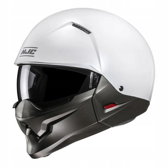 Motocyklová prilba Hjc I20N Solid Pearl White biela Darčeky