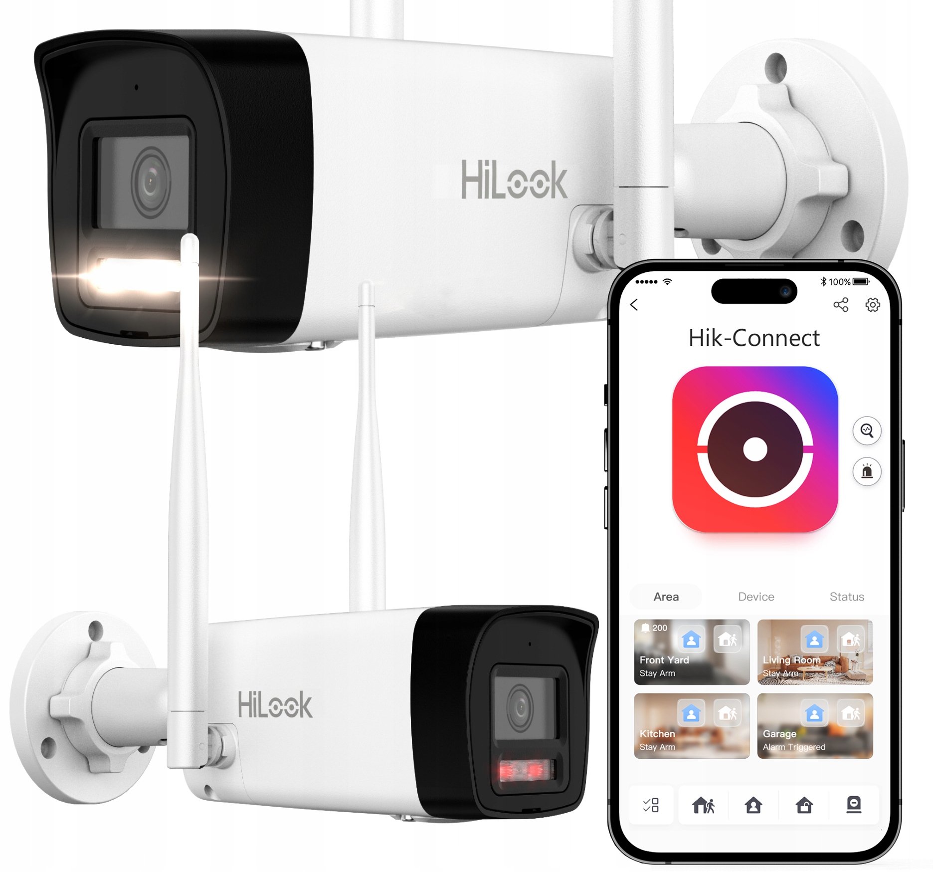 WiFi kamera HiLook by Hikvision tubusová EasyLink Mikrofon 4MPx Venkovní