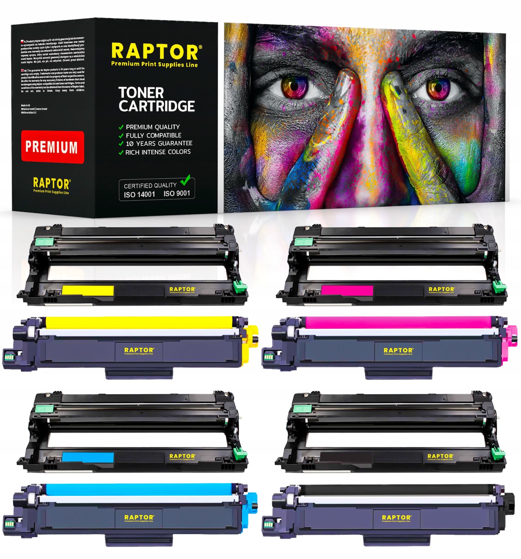 

4x Toner Bęben do Brother MFC-L3730CDN TN243