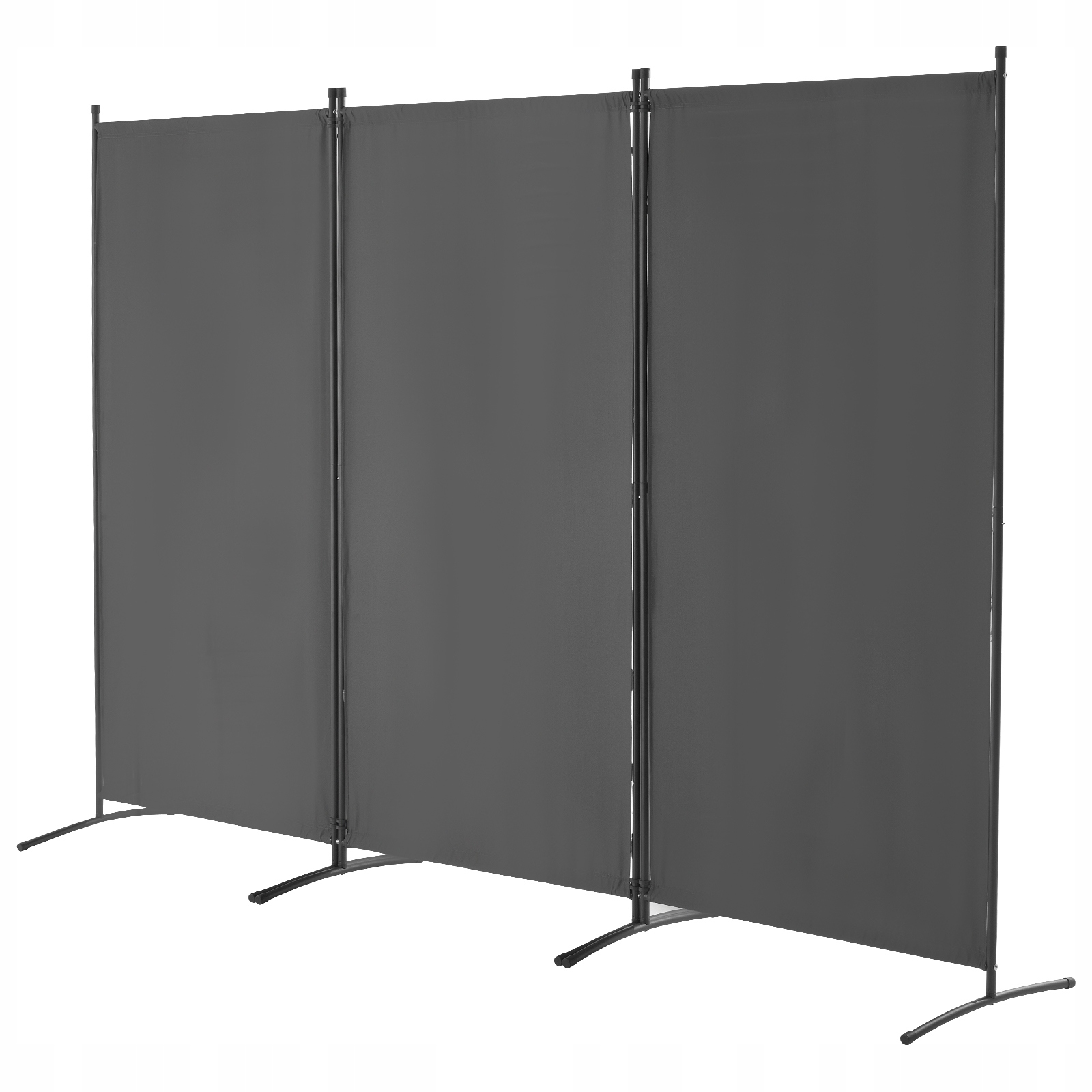 Vevor 3-PANELOVÁ Skladacia Priečka 260X184X52 CM, Silná, Šedá
