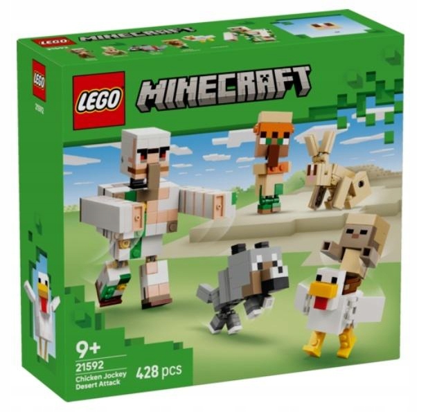 Lego(r) Minecraft 21592 Útok kuřího jezdce na prázdno