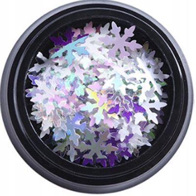 

Ozdoby Do Paznokci Holo Śnieżynki #5 Manicure Art