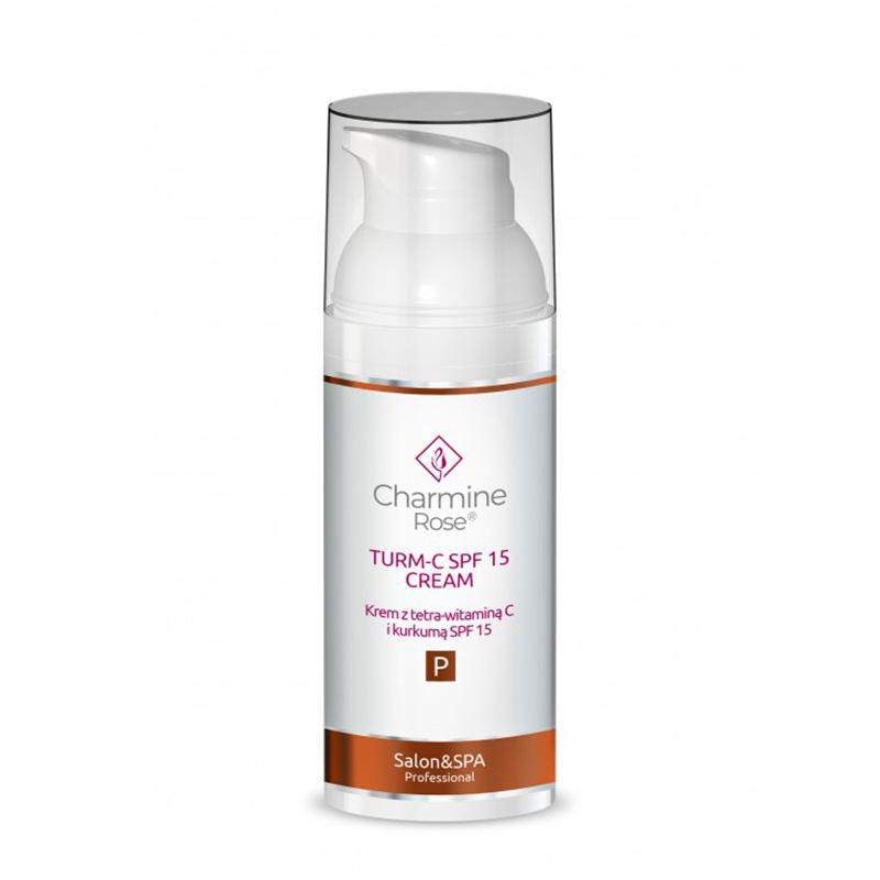 Turm-c SPF15 Krem Z Tetra-witaminą C I Kurkumą SPF15