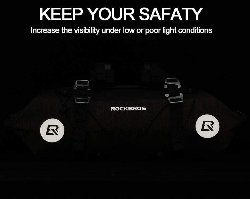 KOSZYK NA KIEROWNICĘ DO ROWERU TORBA 10L Obciążenie maksymalne 1.5 kg