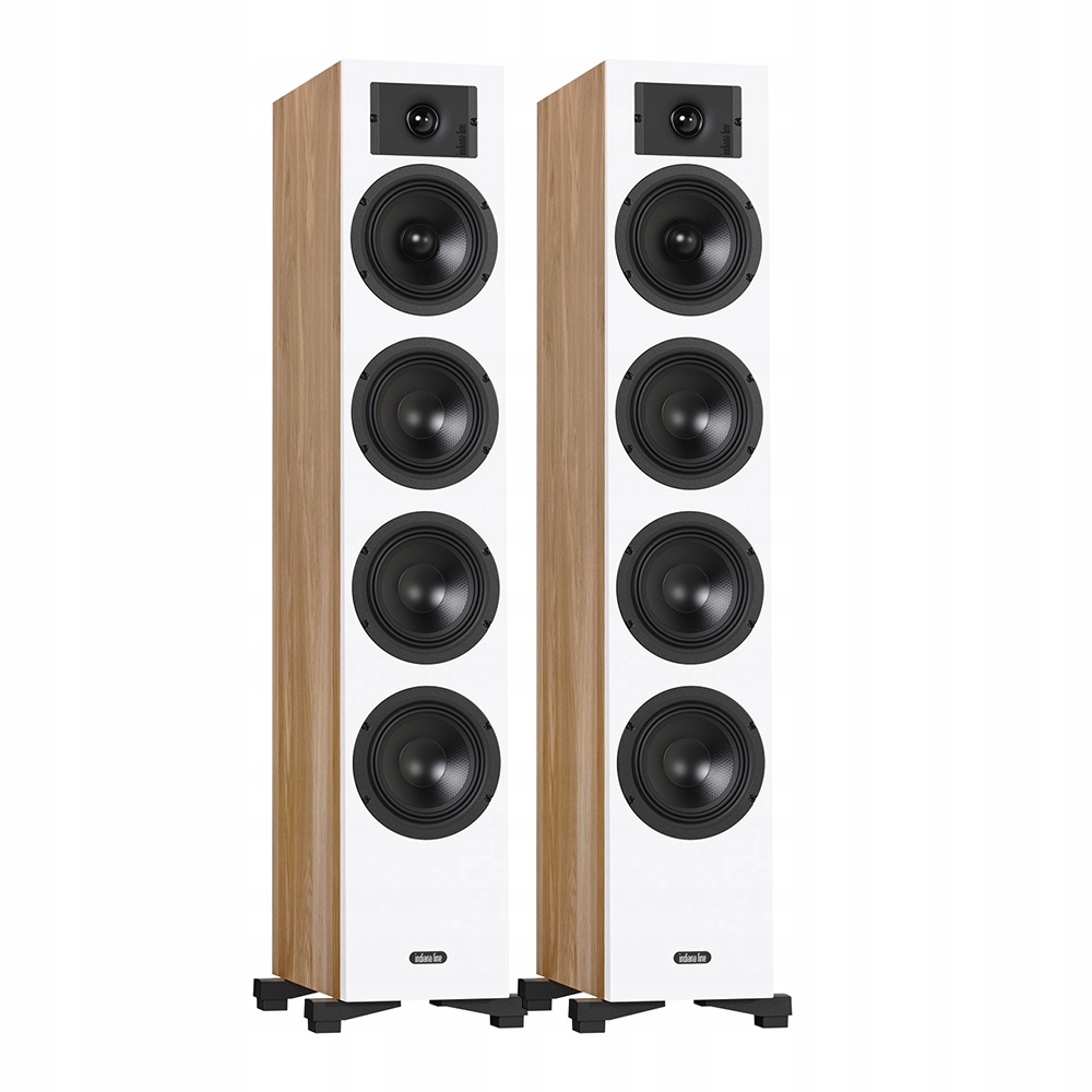 Indiana Line Diva 6 Kolumny Podłogowe Biały Dąb Para